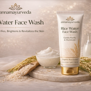 Rice Water Face Wash – Brightening & Gentle Cleanser